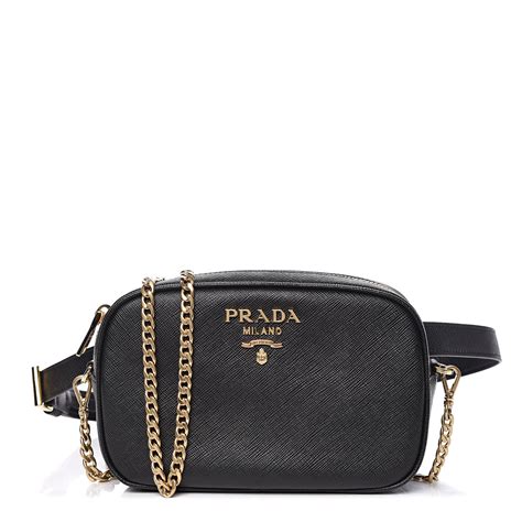 prada saffiano 1 belt black|prada saffiano belt bag.